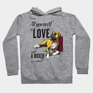 All You Need is Love and a Boxer Hoodie